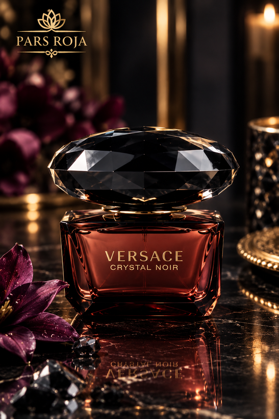عطر ورساچه کریستال نویر ادوپرفیوم(ورساچه مشکی سری قدیم)